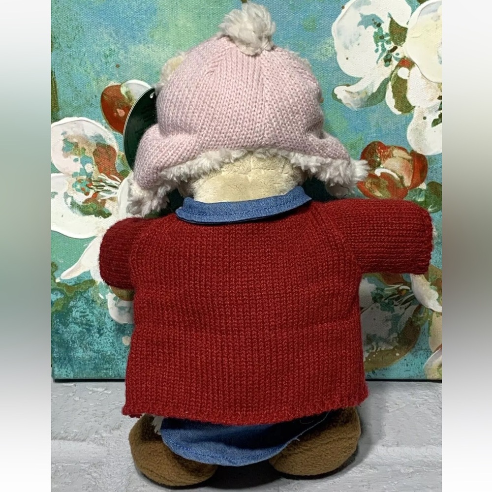 2016 Starbucks Bearista Bear 118th Edition Starbucks Coffee Plush Red Sweater 9" - Picture 4 of 7